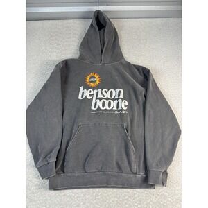 Benson Boone Hoodie Mens Large Black Fireworks Rollerblades Tour 2024 Sweatshirt